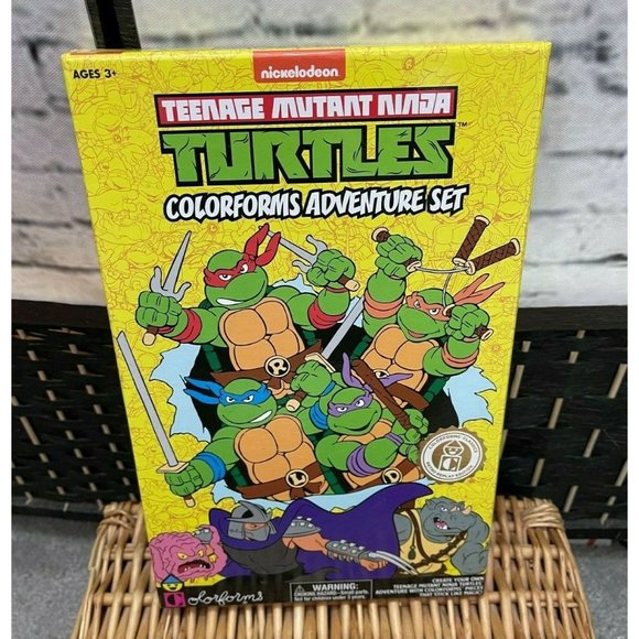 Nickelodeon | Toys | Nickeloden Colorforms Retro Teenage Mutant Ninja ...